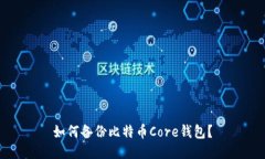 如何备份比特币Core钱包？